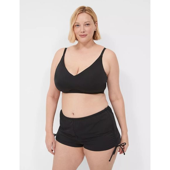 Lane Bryant Drawstring Swim Short 16 - Picture 3 of 3